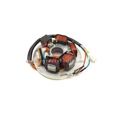 Stator complet Vespa PX ARCO 1°génération 7 Fils